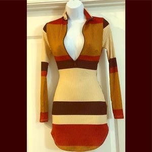 Long sleeve Form-fitting Dress/Tunic